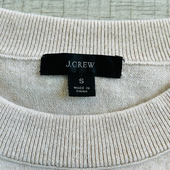 J. CREW cashmere blend pullover crewneck sweater (size S) - Picture 7 of 12